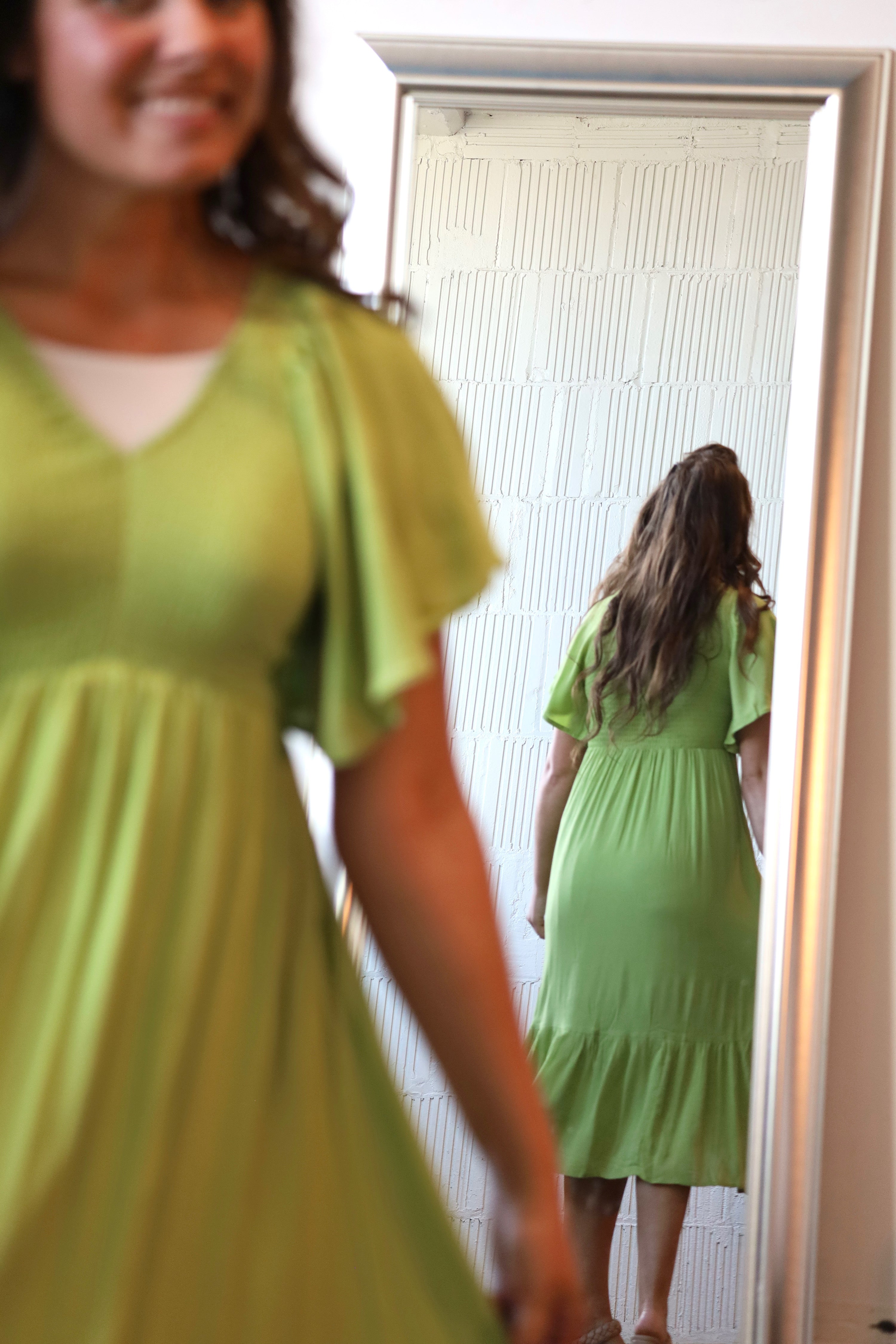 Lime Green Smocked Maxi Dress Wild & Free Boutiques Lime Green Smocked Maxi Dress Wild & Free Boutiques