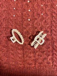 Pearl Hair Claw Clip (in 2 shapes)