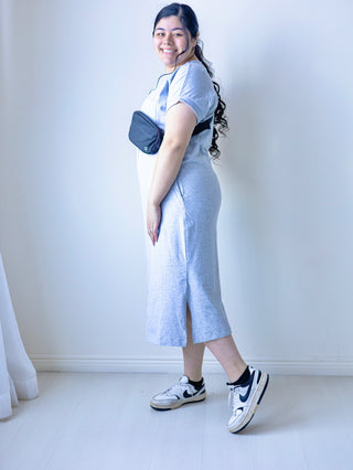 Heather Gray T-Shirt Dress