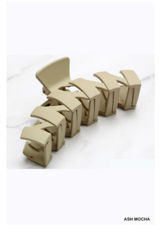 Zig Zag Claw Clip (In 3 colors)