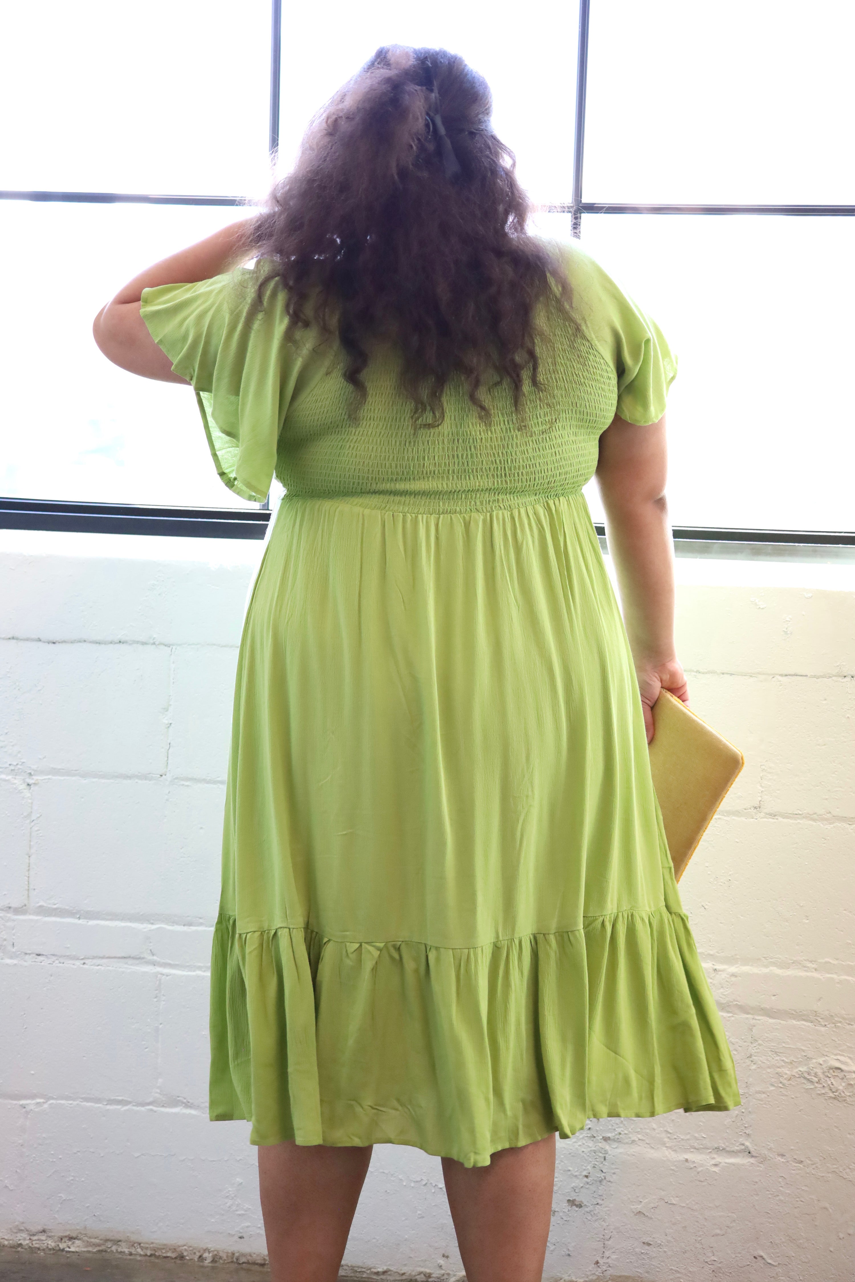 Lime Green Smocked Maxi Dress Wild & Free Boutiques Lime Green Smocked Maxi Dress Wild & Free Boutiques