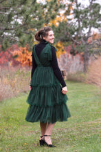 Load image into Gallery viewer, Balsam Green Tulle Jumper Dress
