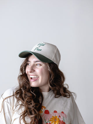 Wild + Free Dark Forest Green Ball Cap
