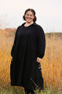 The Classic Black Plus Size Maxi Dress