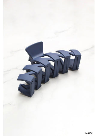 Zig Zag Claw Clip (In 3 colors)