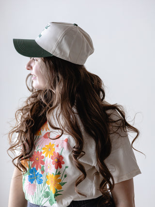 Wild + Free Dark Forest Green Ball Cap