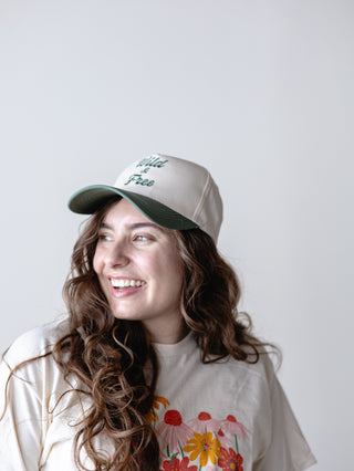 Wild + Free Dark Forest Green Ball Cap