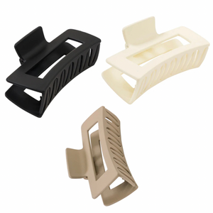 Rectangle Hair Claw Clip (In 3 colors)