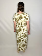 Load image into Gallery viewer, Olive Green Tie Dye Maxi Dress
