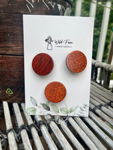 Load image into Gallery viewer, Imported South American Bloodwood Circle Clip Sets
