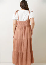 Load image into Gallery viewer, Mauve Square Neck Maxi Jumper Plus Dress
