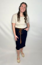 Load image into Gallery viewer, Dark Wash Denim Skirt
