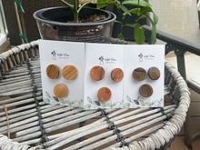 Load image into Gallery viewer, Solid Stained Wooden Circle Clip Sets (3 Colors)
