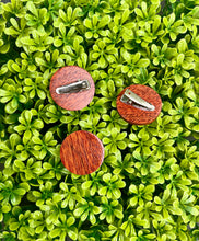 Load image into Gallery viewer, Imported South American Bloodwood Circle Clip Sets

