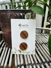 Load image into Gallery viewer, Single Stripe Wooden Circle Clip Sets (3 colors)
