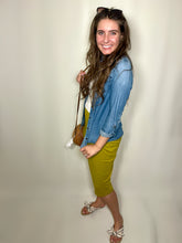 Load image into Gallery viewer, Olive Pencil Skirt
