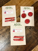 Load image into Gallery viewer, The Coffee Collection Handmade wood hair clips (2 designs and 5 colors)
