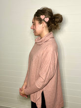 Load image into Gallery viewer, Sparkle Pink heart shaped handmade wood hair clips
